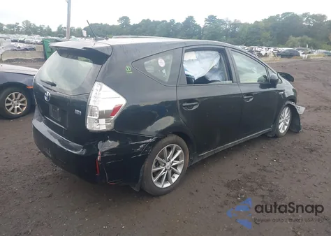 2013 Toyota Prius V Five from USA, damaged, VIN JTDZN3EU9D3204774
